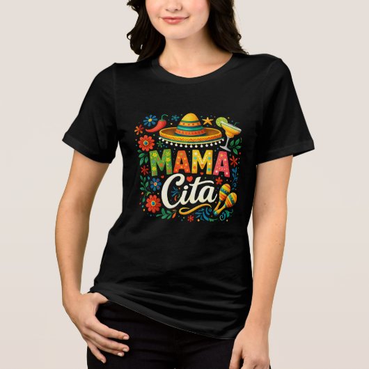 Mama Cita Tri-Blend Shirt (Vorderseite)