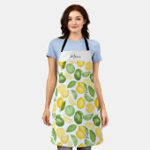 Mama Citrus Lemon Schürze (Getragen)