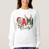 Mama Claus - Bewahrer der Weihnachtsmagie Sweatshirt (Vorderseite)