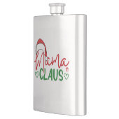 Mama Claus Christmas Design-60094 Flachmann (Links)