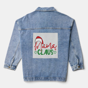 Mama Claus Christmas Design-60094 Jeansjacke