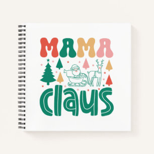 Mama Claus Christmas Design-60097 Notizblock
