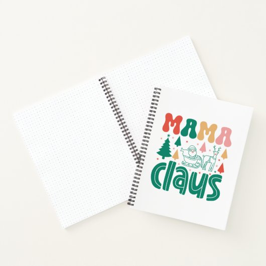 Mama Claus Christmas Design-60097 Notizblock (Innenseite)