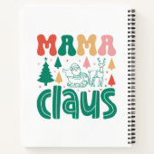 Mama Claus Christmas Design-60097 Notizblock (Rückseite)