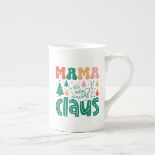 Mama Claus Christmas Design-60097 Porzellantasse