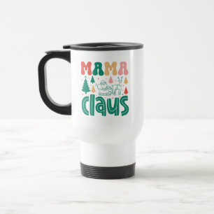 Mama Claus Christmas Design-60097 Reisebecher