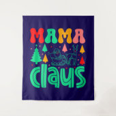 Mama Claus Christmas Design-60097 Wandteppich (Vorderseite)
