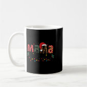 Mama Claus Christmas Pajama Santa Claus Family Mat Kaffeetasse (Links)
