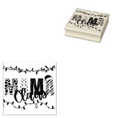 Mama Claus Gummistempel (Stempel)