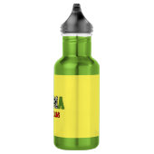Mama Claus Kariertes Muster-60096 Edelstahlflasche (Rechts)