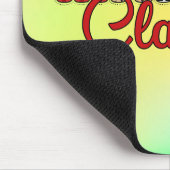 Mama Claus Kariertes Muster-60096 Mousepad (Ecke)