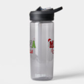 Mama Claus Kariertes Muster-60096 Trinkflasche (Links)