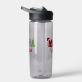 Mama Claus Kariertes Muster-60096 Trinkflasche (Rechts)