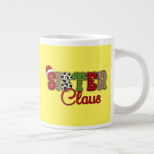 Mama Claus Karo-Design Jumbo-Tasse