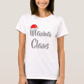 Mama Claus T-Shirt (Vorderseite)