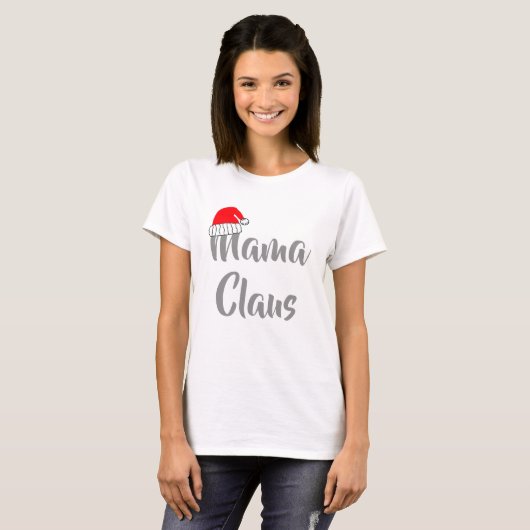 Mama Claus T-Shirt (Vorne ganz)