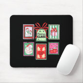 Mama Claus Weihnachten Mutter Stempel Schleife Pyj Mousepad (Mit Mouse)