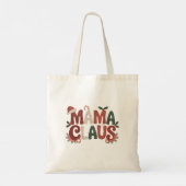 Mama Claus Weihnachten Tragetasche (Rückseite)