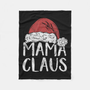 Mama Claus Weihnachts-Kostümgeschenk Weihnachtsman Fleecedecke