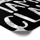 Mama Claus Weihnachts-Kostümgeschenk Weihnachtsman Poster (Ecke)