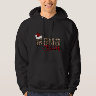 Mama Claus Weihnachtsmannmütze Christmas Pajama Fa Hoodie