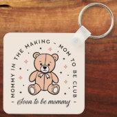 Mama Club bald zu Mama Ästhetik Schlüsselanhänger (Rückseite)