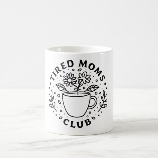 Mama Club-Tasse für Kaffee Kaffeetasse (Mittel)