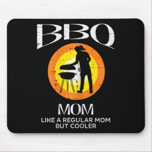 Mama Cooler Grillfleisch Grillmütter Tag Momente Mousepad