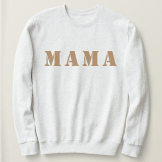 "Mama" Crew-Neck Sweatshirt