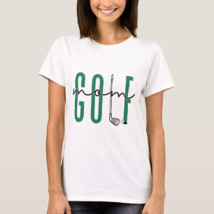 Mama Crewneck Mütter Tag Master Golf Girls T-Shirt