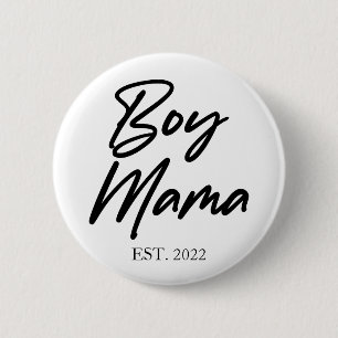 Mama Custom Est. Jahr Minimale Mama Mutter Mama Button