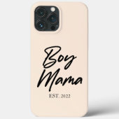 Mama Custom Est. Jahr Minimale Mama Mutter Mama Case-Mate iPhone Hülle (Rückseite)