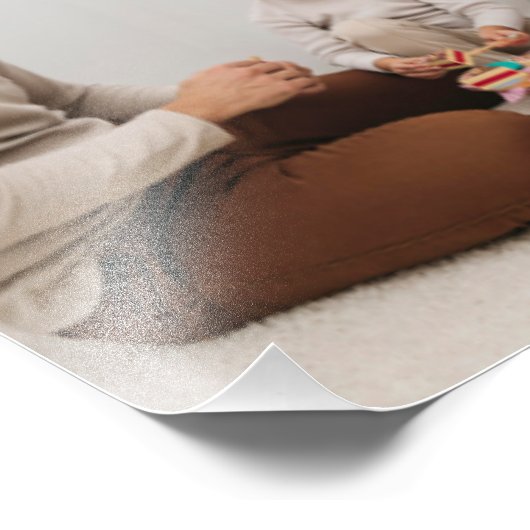 Mama Custom Photo Collage Stretched Canvas Print Fotodruck (Ecke)