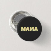 Mama Customized children name Button (Vorne & Hinten)
