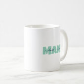 Mama Customized children name Kaffeetasse (VorderseiteRechts)