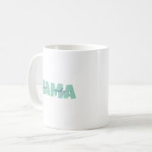 Mama Customized children name Kaffeetasse (Vorderseite Links)