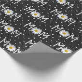 Mama Daisy auf Polka Dots Wrapping Paper Geschenkpapier (Ecke)