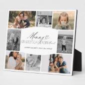 Mama dankbar für jeden Moment FotoCollage Fotoplatte (Seite)