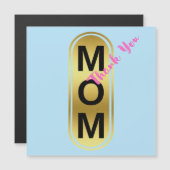 Mama, danke! magnetkarte (Vorne/Hinten)