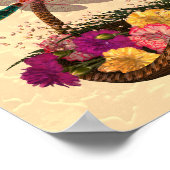 Mama Dankeschön Liebe Sie Dragonflies Blume Aktion Poster (Ecke)