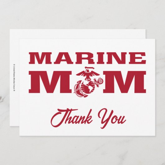 Mama Dankeskarte (Vorne/Hinten)