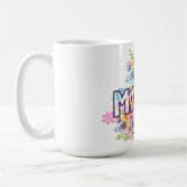 Mama, das Herz der Familie Modedesign  Kaffeetasse (Links)