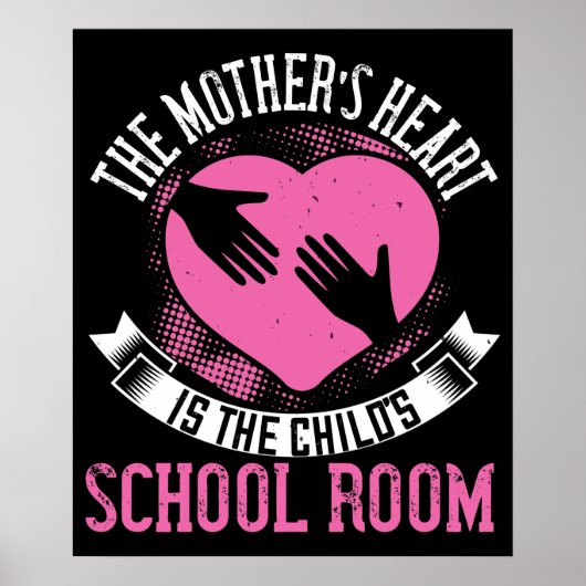 Mama - Das Herz der Mama ist das Schulzimmer Poster (Vorne)