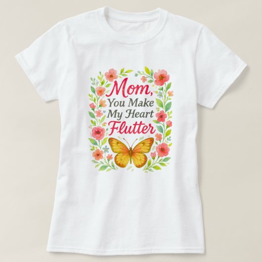 Mama, dass ich weiß bin T-Shirt (Design vorne)