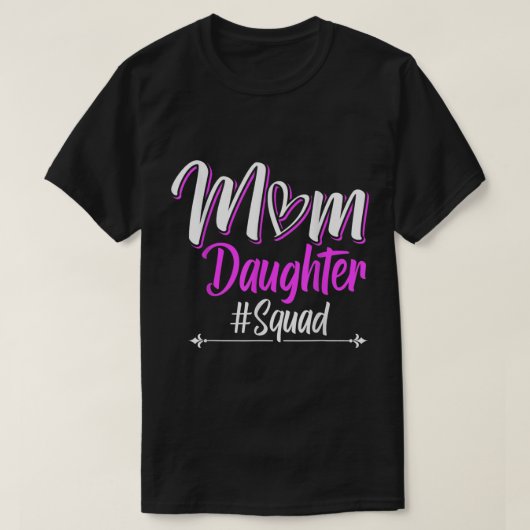 Mama Daughter Squad T-Shirt (Design vorne)