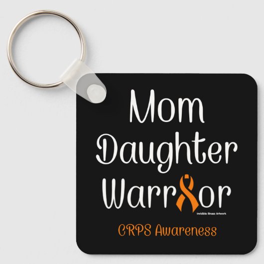 Mama Daughter Warrior...CRPS Schlüsselanhänger (Vorderseite)