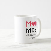 Mama Day Mthers Day Day Jeden Gag Mamas Personalis Kaffeetasse (VorderseiteRechts)