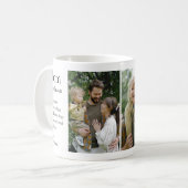 Mama Definition Funny & Heartfelt Familie Foto Kaffeetasse (Vorderseite Links)