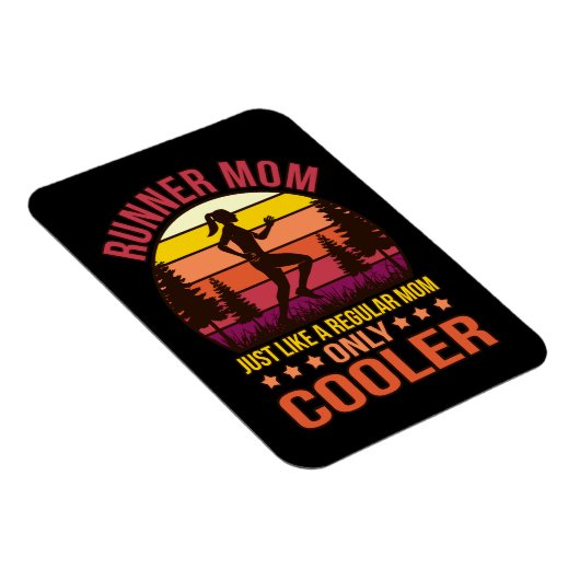 Mama Definition Halbmarathon Lover Running Magnet (Rechte Seite)