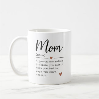 Mama-Definition lustiger Spruch Kaffeetasse